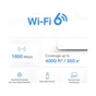 Точка доступу Wi-Fi Mercusys HALO-H70X-2-PACK - зменшене зображення 3