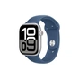 Смарт-годинник Apple Watch Series 10 GPS 46mm Silver Aluminium Case with Denim Sport Band - M/L (MWWM3QH/A) - уменьшенное изображение 1