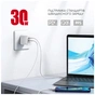 Зарядний пристрій Intaleo 30W GAN USB-C PD+USB-A QC 3.0 white (1283126578274) - зменшене зображення 5