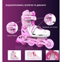 Роликові ковзани Neon Сombo Pink розмір 34-37 (NT10P4) - зменшене зображення 9