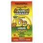 Вітамін Natures Plus Вітамін D3 400 МО для дітей, Смак апельсина, Animal Parade, Vitamin D3 (NAP-29941) - зменшене зображення 1