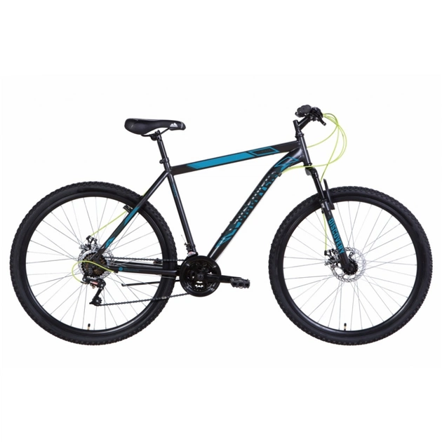 Велосипед Discovery 29" RIDER AM DD рама-19" 2021 Black/Blue (OPS-DIS-29-109) - зображення 1
