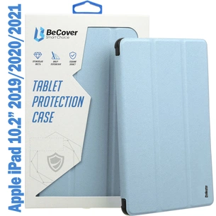 Чохол до планшета BeCover Tri Fold Soft TPU Silicone Apple iPad 10.2 2019/2020/2021 Light Blue (708515) зображення 1