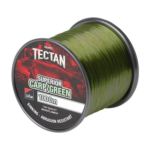 Волосінь DAM Damyl Tectan Carp 1000 м 0.33 мм 8.0 кг Green (66283) - зображення 1