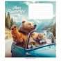 Зошит Школярик Summer vibes 24 аркуша клітинка (024-3494K) - уменьшенное изображение 5