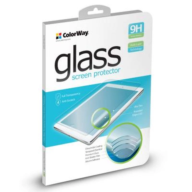 Скло захисне ColorWay for tablet Lenovo Tab 3-730X (CW-GTSEL730X) - зображення 1
