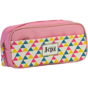 Пенал Cool For School 2 відділення Рожевий (J-2396-pink) зображення 1