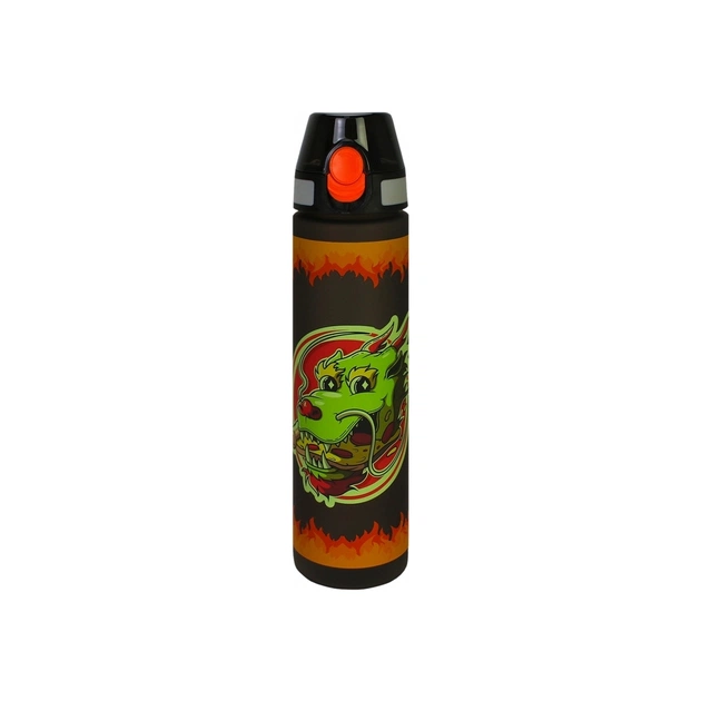 Поїльник-непроливайка Cool For School Fire Dragon, 750 мл, чорна (CF61313) - изображение 1