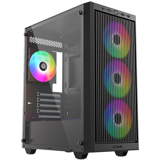 Корпус ID-Cooling Ware 300 ARGB Black - изображение 1