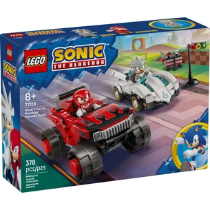 Конструктор LEGO Sonic Автомобіль Сільвера vs. монстр вантажівки Наклза (77118) picture 1