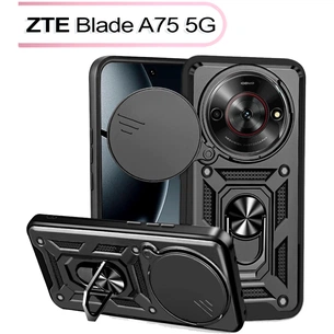 Чохол до мобільного телефона BeCover Military ZTE Blade A75 5G Black (713551) зображення 1