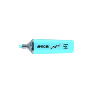 Маркер Stanger текстовий, 1-5мм, пастель, бірюзовий 10 шт (MARKER-TXT-STPASTT10) зображення 1