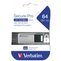 USB флеш накопичувач Verbatim 64GB Secure Pro with 256 AES USB 3.2 (98666) - зменшене зображення 3