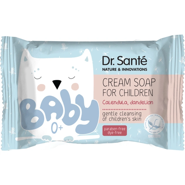 Дитяче мило Dr. Sante Baby Календула і кульбаба 90 г (8588006035155) - изображение 1