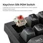 Клавіатура Keychron Q6 Ultra Keychron Red Switch RGB UA Black (Q6U-M1-UA) - зменшене зображення 9