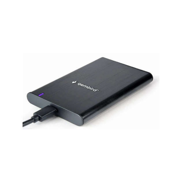 Кишеня зовнішня Gembird 2.5" USB3.1 alum black (EE2-U3S-6) - picture 2