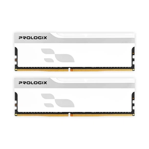 Модуль пам`ятi DDR5 2x16GB/5600 Prologix Onyx White (PRO32GB5600YW5K) зображення 1