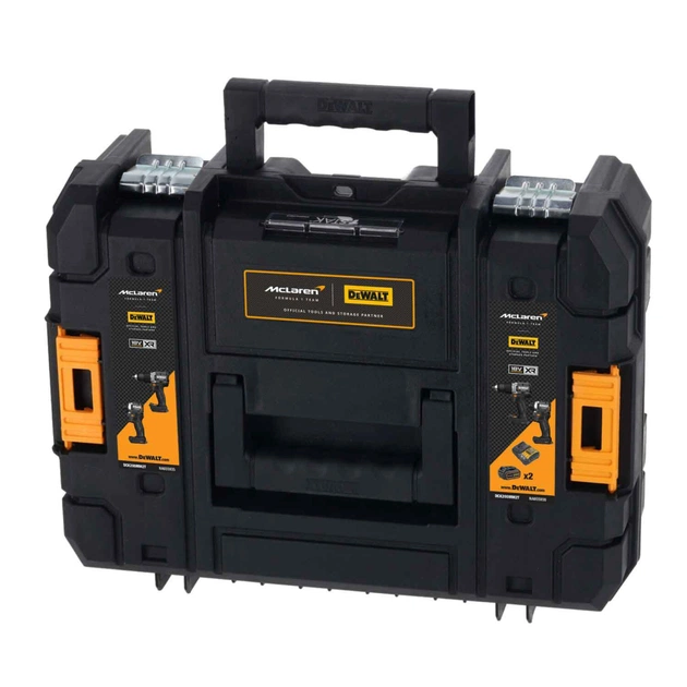 Набір електроіструментів DeWALT McLaren F1, 18V XR Li-lon, 2шт. кейс, 2 АКБ, ЗП (DCK200MM2T) - picture 9