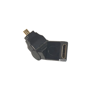 Перехідник HDMI AF to micro HDMI AM, 360 degree PowerPlant (CA910618) зображення 1