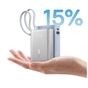 Батарея універсальна Baseus PicoGo 10000mAh 45W PD, QC, Galaxy Natural Titanium (P10076803853-00) - зменшене зображення 5