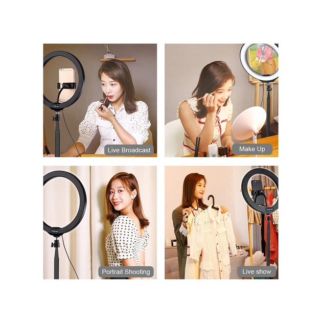 Набір блогера Puluz Ring USB LED lamp 10.2"+ table mount 140cm (PKT3039) - picture 7