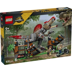 Конструктор LEGO Jurassic World Втеча спинозавра (77982) зображення 1