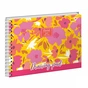 Альбом для малювання Yes А4 Floral explosion на спіралі, 20 аркушів (130477) - зменшене зображення 3