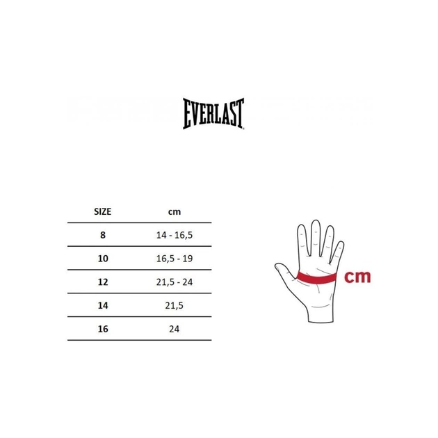 Боксерські рукавички Everlast Powerlock 2 Pro Lace 896910-70-814 білий 14 oz (009283609160) - picture 4
