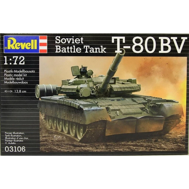 Збірна модель Revell Танк T-80 BV 1:72 (3106) - зображення 1