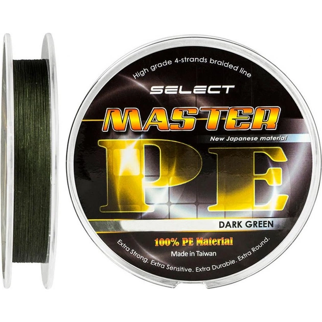 Шнур Select Master PE 150m 0.24мм 29кг (1870.01.78) - зображення 1