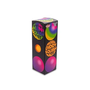 Антистрес Tobar Скранчемс мікс неонових м'ячиків-антистрес Дідді набір з трьох (38462) зображення 1