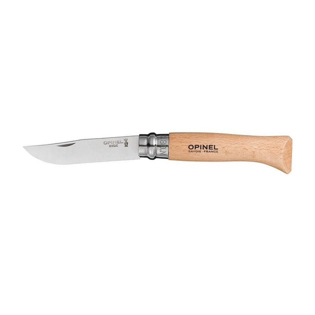 Ніж Opinel №8 Inox VRI, без упаковки (123080) - зображення 1