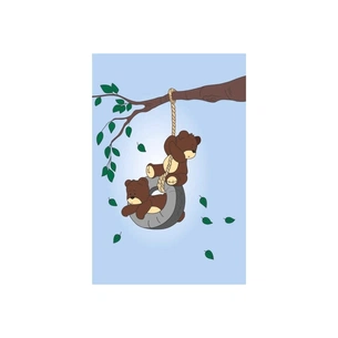 Картина по номерам Rosa KIDS Грайливі ведмежата 20х30 см (4823098518228) зображення 1