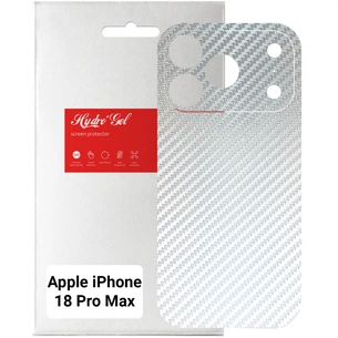Пленка защитная Armorstandart Back Film Carbone Silver Apple iPhone 18 Pro Max (ARM94246) изображение 1