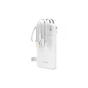 Батарея універсальна Dudao 10000mAh K11 10W, USB-A, USB-C, microUSB, with USB-A/USB-C/Lightning/MicroUSB cables White (6977196681860) - зменшене зображення 1
