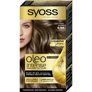 Фарба для волосся Syoss Oleo Intense 6-54 Холодний Темно-Русявий 115 мл (9000101706246) изображение 1