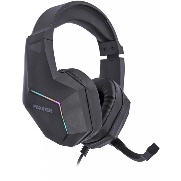 Навушники Maxxter Ghost Urban Black - зображення 1