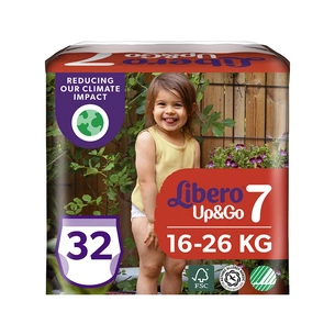 Підгузки Libero UpGo 7 16-26 кг 32 шт HERO (7322541091044) зображення 1