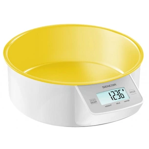 Ваги кухонні Sencor SKS 4004 YL зображення 1
