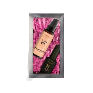 Набір косметики Mayur Олія мигдальна 50 мл + Олія для кутикули 15 мл (2200160407086) picture 1