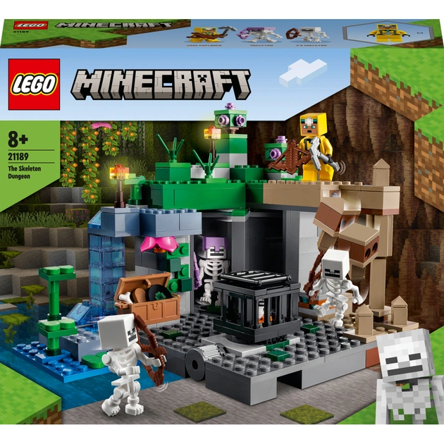 Конструктор LEGO Minecraft Підземелля скелетів 364 деталі (21189) - зображення 1