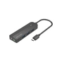 Концентратор Vention USB 3.1 Type-C to 3xUSB 3.0+MicroUSB+3.5mm Sound Adapter black (TGQBB) - зменшене зображення 1
