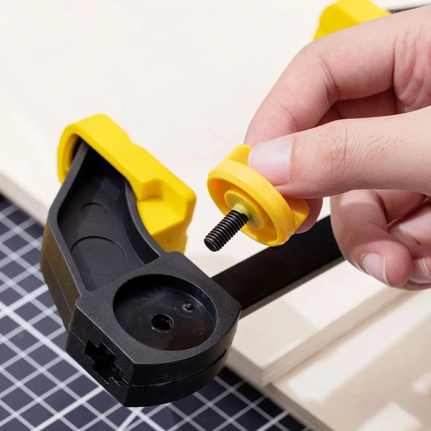 Струбцина Deli швидкозатискна 25 см (EDL110124) - picture 6