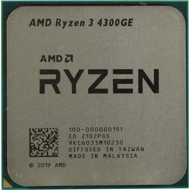 Процессор AMD Ryzen 3 4300GE (100-000000151) - изображение 1