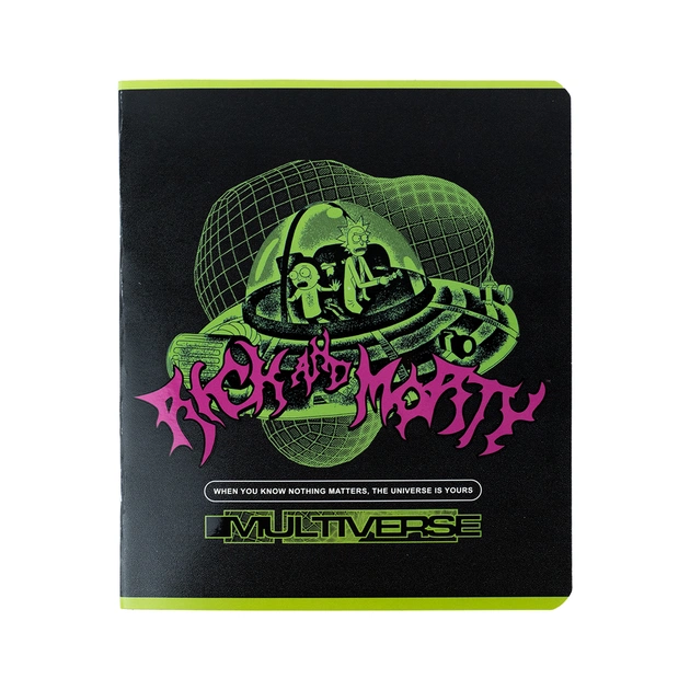 Зошит Kite Rick and Morty 48 аркушів, клітинка (RM24-259) - зображення 3