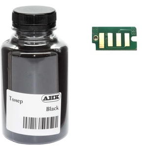Тонер AHK Xerox Phaser 6500 60г Black + chip (3202896) зображення 1