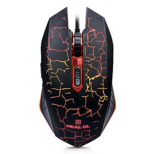 Мишка REAL-EL RM-505 Gaming, black зображення 1