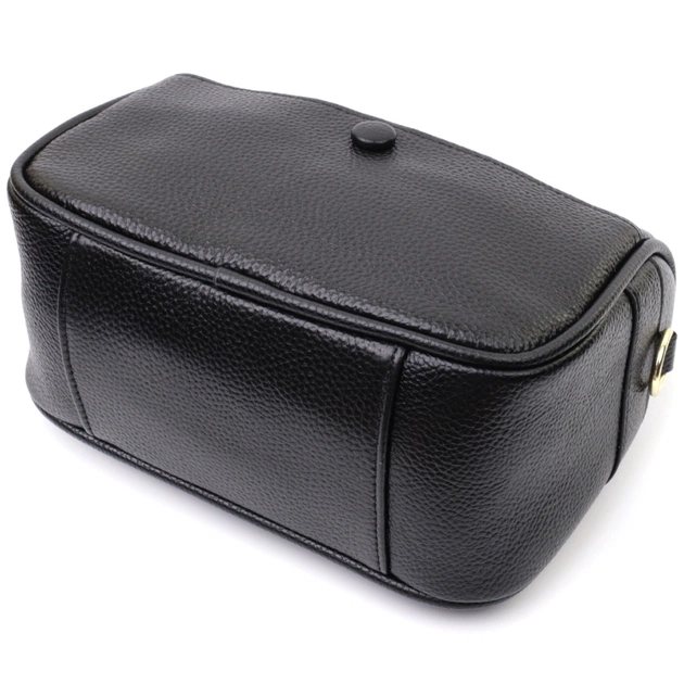 Сумка Vintage З натуральної шкіри Чорна (22590) - зображення 5