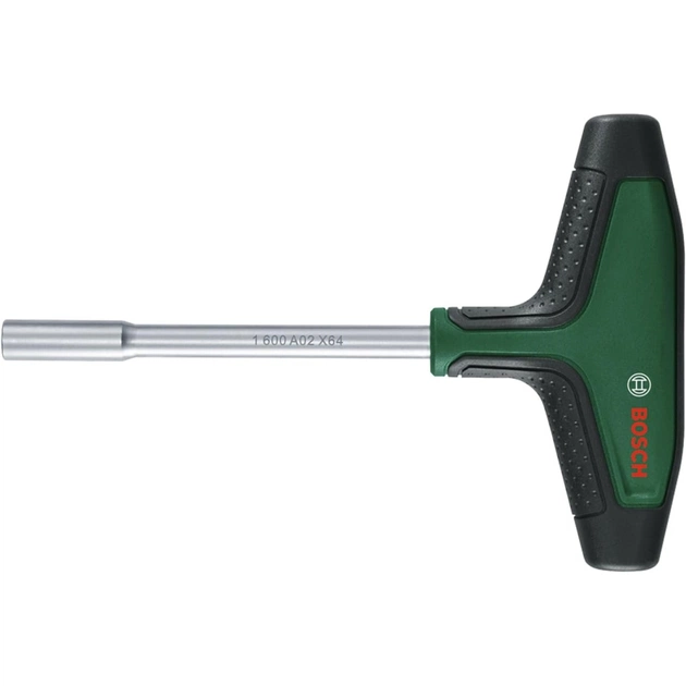 Отвертка Bosch Т-подобная рукоятка, 160мм, сталь CrV (1.600.A02.Z9U) - изображение 1