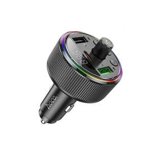 FM модулятор HOCO E82, Black, Box зображення 1